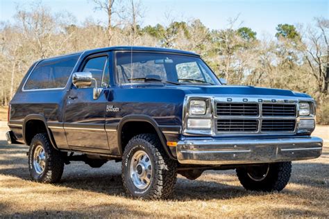 No Reserve: 24k-Mile 1992 Dodge Ramcharger LE 4x4 for sale on BaT Auctions - sold for $31,500 on ...