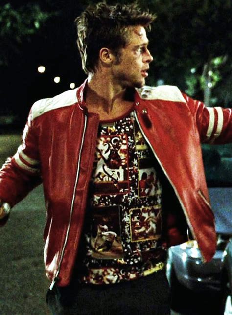 Brad Pitt Fight Club Leather Jacket | ubicaciondepersonas.cdmx.gob.mx