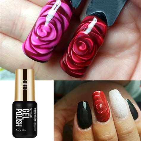 Modelones Blossom Gel Nail Art Transparent Blossom Nail Polish Blooming ...