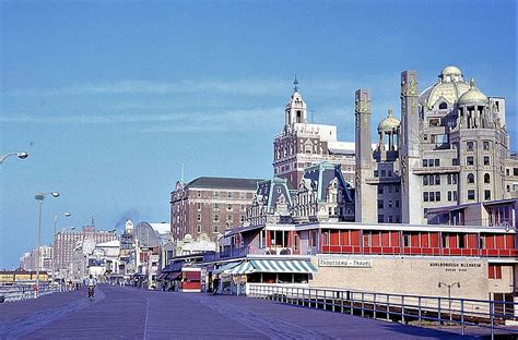 Color Photos Capture Atlantic City Before the Casinos, 1960s - Rare Historical Photos