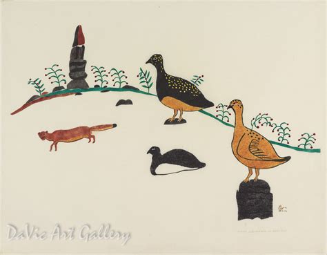 "Autumn" by William Noah - Baker Lake Inuit Art | Native Canadian Arts