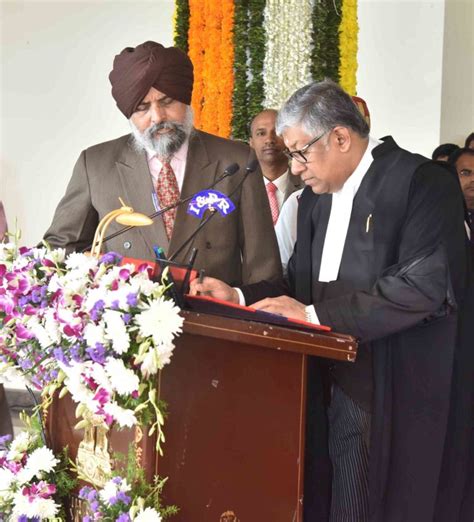 First Chief Justice of Telangana High Court Sworn in by Governor ...