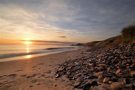 Cresswell Beach Sunrise Photograph by Giovanni Giuliano - Fine Art America