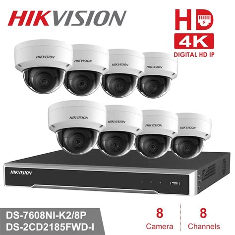 Aliexpress.com : Buy Hikvision CCTV System 8MP Camera System 8 Channel ...