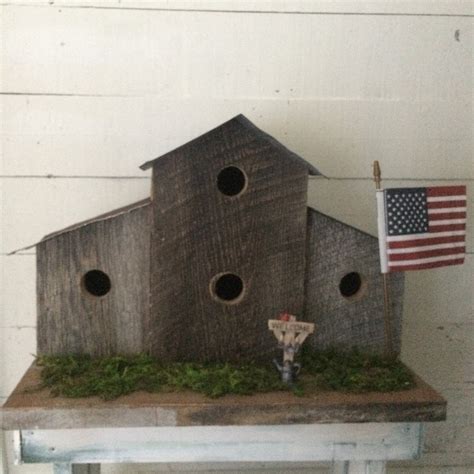 Barn Birdhouse bird-barn - Etsy