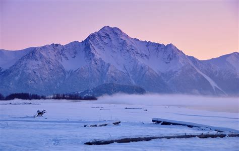 Pioneer Peak | Cold winter evening in Palmer, Alaska. Twilig… | Flickr