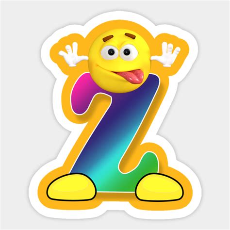 Letter Z Alphabet Smiley Monogram Face Emoji Shirt for Men Women Kids - Tongue Out - Sticker ...