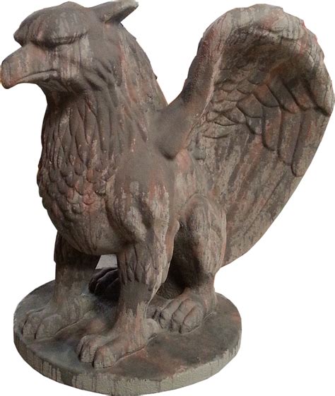 Foam and concrete Griffin / Gargoyle sculpture/Statue Prop perfect for ...