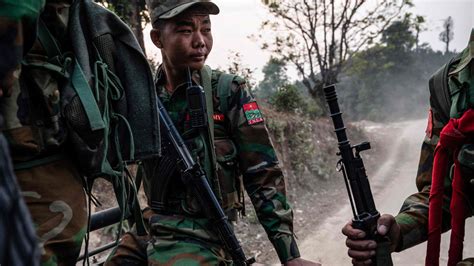 Rebels Gain Ground from Military Junta in Myanmar - The New York Times