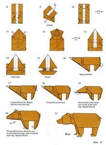 Origami Polar Bear Instructions