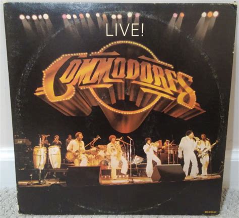 Commodores – Live! (1977, Vinyl) - Discogs