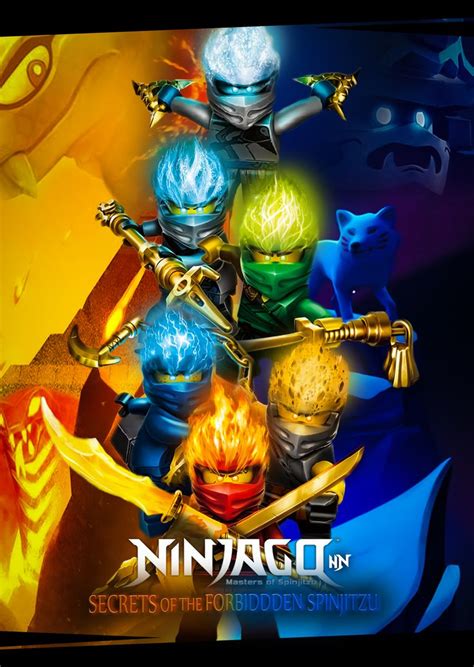 Lego Ninjago Secrets Of The Forbidden Spinjitzu Poster | Lego ninjago, Lego ninjago movie, Lego ...