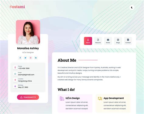 10 Tailwind CSS portfolio templates, both free and paid