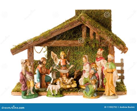 Pesebre De La Navidad Fotografía de archivo - Imagen: 11992792