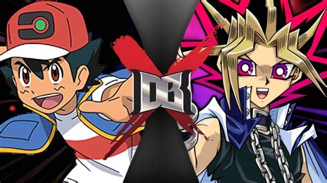 Ash VS Yugi by WorthyBoiK on DeviantArt