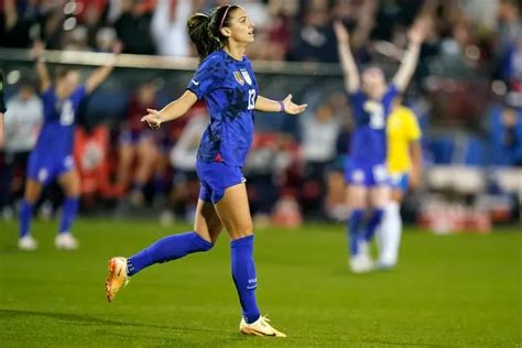 Alex Morgan sets a unique USWNT record: The most goals scored since ...