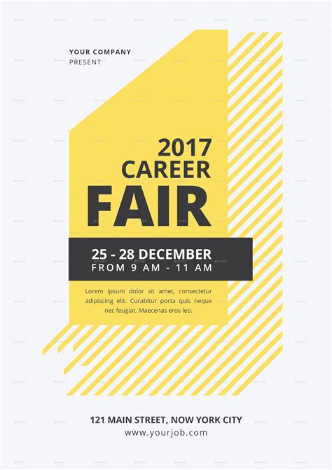 Career Fair Flyer by tokosatsu | GraphicRiver