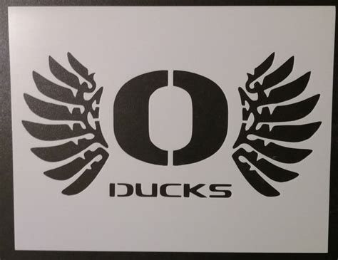 Oregon Ducks - Stencil – My Custom Stencils