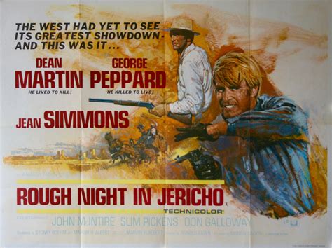 Rough Night in Jericho - Vintage Movie Posters