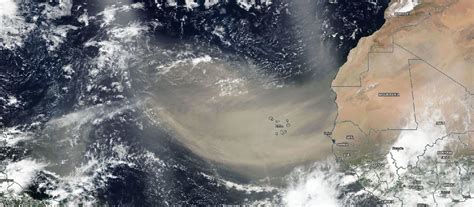 NASA Observes Large Saharan Dust Plume Over Atlantic Ocean | NASA