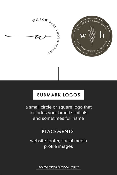 4 Logo Variations Every Brand Needs — Selah Creative Co.