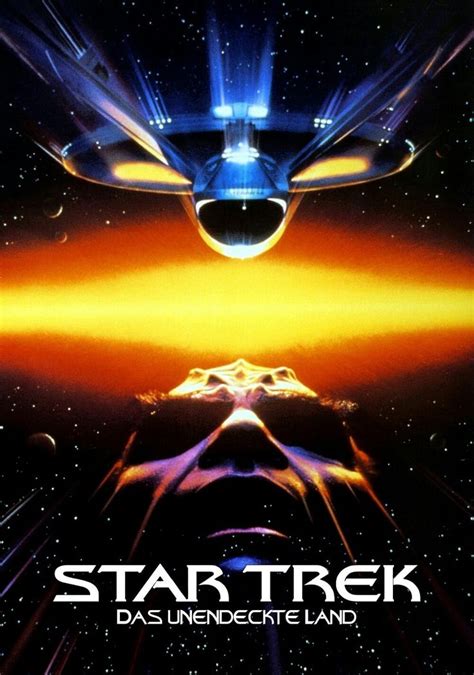 Star Trek VI The Undiscovered Country movie poster Star Trek movie ...