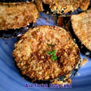 Air Fryer Breaded Eggplant Parmesan - Daily Yum