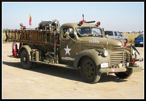 Army GMC Fire Truck - a photo on Flickriver