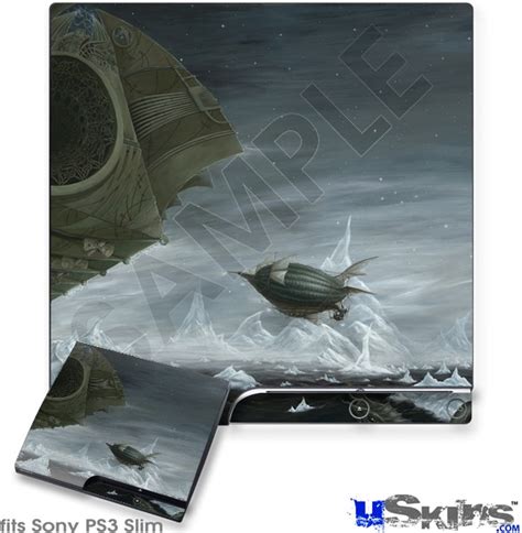 Sony PS3 Slim Console Skins Behold The Machine | uSkins