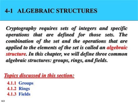 PPT - Chapter 4 Algebraic Structures PowerPoint Presentation, free download - ID:5110905