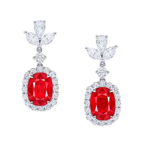 Emilio Jewelry GRS Certified 5.00 Carat Untreated Pigeons Blood Ruby ...