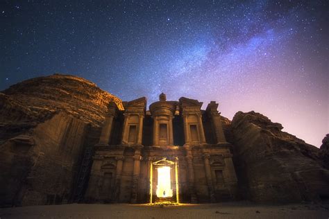 Monastery at Night, Petra, Jordan | Never seen shots of Petr… | Flickr