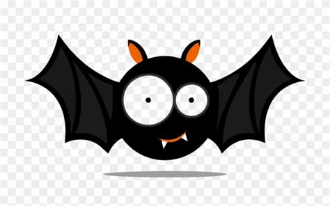 Cute Halloween Cartoon Clipart Bat Halloween , Png - Vector Graphics, Transparent Png - 900x521 ...