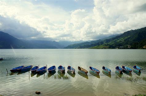 Pokhara, Lakeside Photograph by Nigel Killeen - Fine Art America