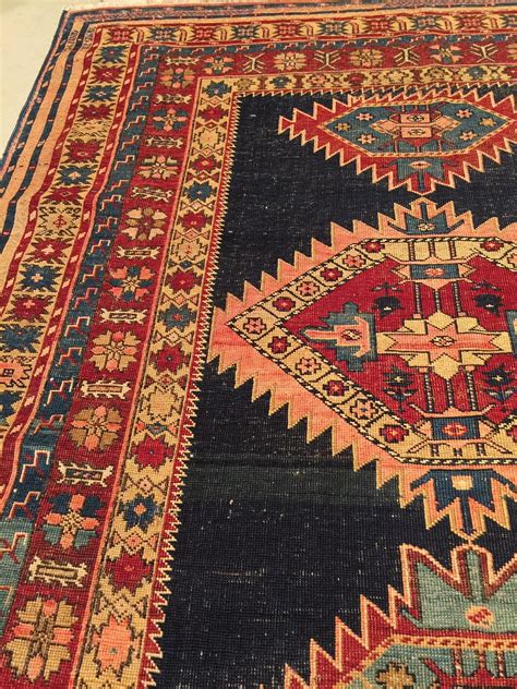 Antique Shirvan Oriental Rug 3’11” x 5’8” #7854 - ANTIQUE ORIENTAL RUGS