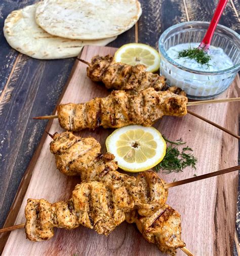 Chicken Souvlaki Marinade | Dietitian Recipe