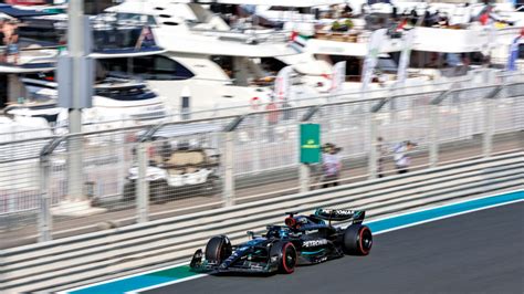 Abu Dhabi GP: George Russell tops Practice Three for Mercedes as Max ...