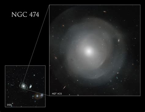 Hubble Space Telescope Peers Through Giant Elliptical Galaxy’s Layers