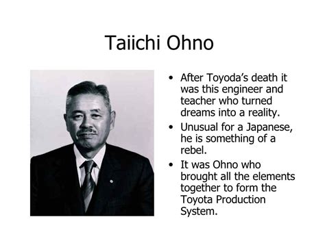 Taiichi Ohno After Toyoda’s death