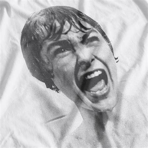 Psycho Movie Shower Scene Scream T-shirt | Marion Crane