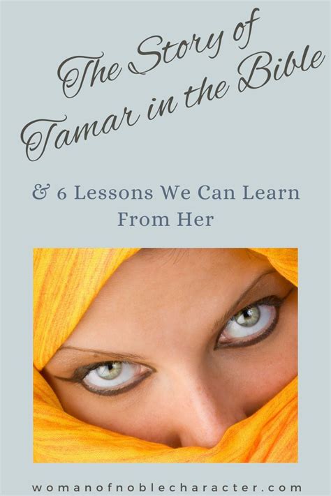 The shocking story of tamar in the bible and 6 lessons we can learn ...