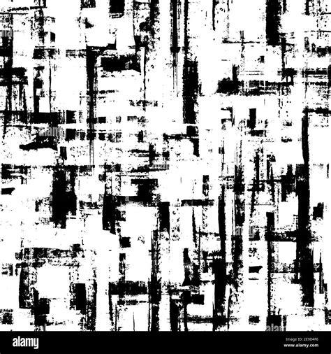 Contemporary art seamless pattern. Abstract grunge geometric shapes ...