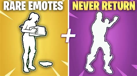 TOP 10 RAREST EMOTES THAT WILL NEVER RETURN - Rarest Emotes Ranked ...