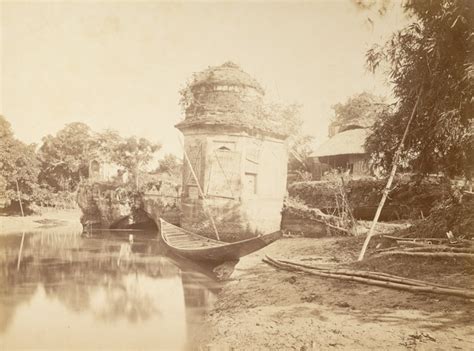 A ruined temple and bridge, near Dacca, 1885 – City Album