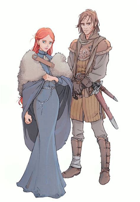 Sansa and Theon by nami64 on DeviantArt | Game of thrones artwork, Game ...