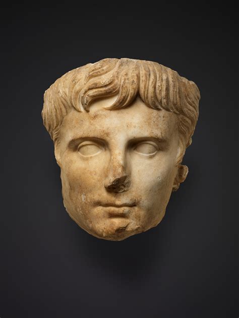 Marble portrait of the emperor Augustus | Roman | Early Imperial, Julio-Claudian | The Met