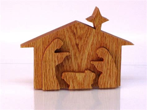 3D Wood Nativity Scene, Handmade with scroll saw - by Vinnie ...