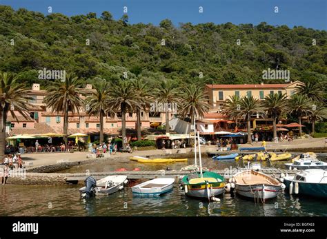 Port Cros National Park, Village, Port & Harbour, Port Cros Island ...