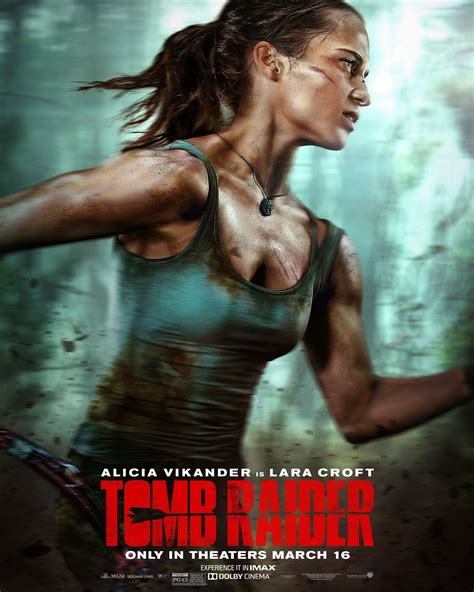 Lara Croft Is Ready For Action In New Tomb Raider Movie Posters - GameSpot