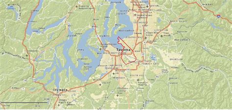 Reading the Washington Landscape: Puyallup Reservation Map